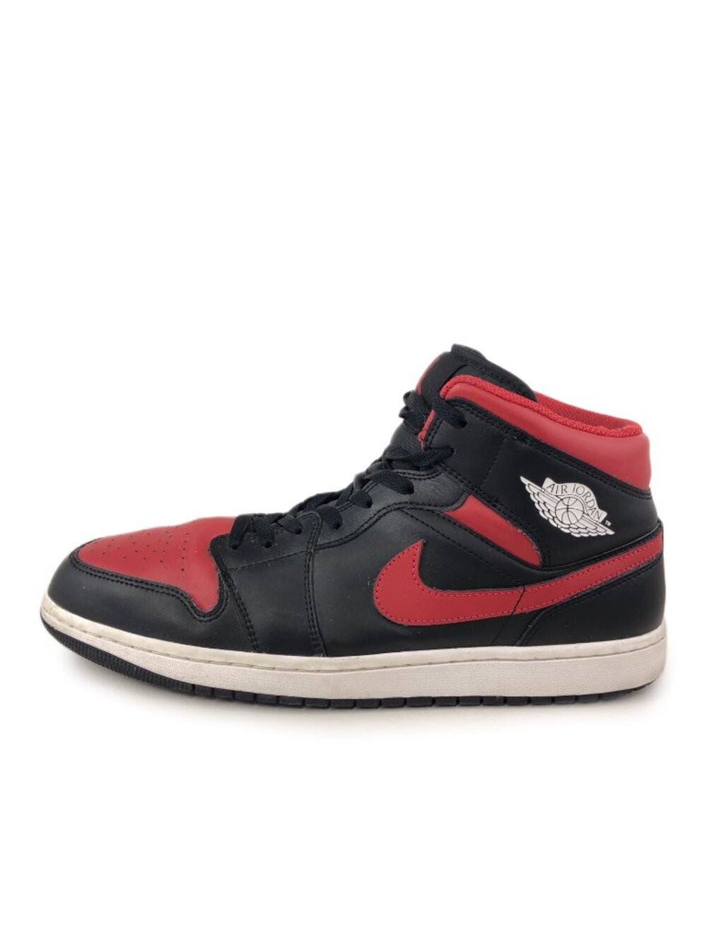 Jordan 1 Mid Bred Twist Basketball Shoes 13